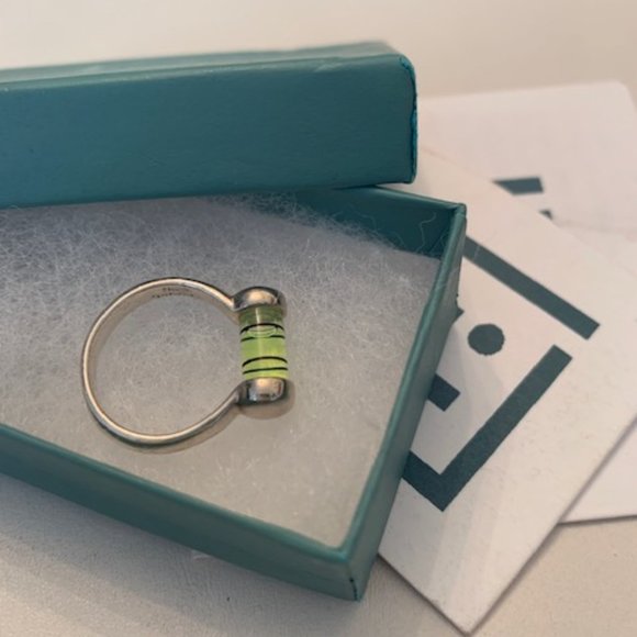 Individual Icons Functional Level Ring Silver NEW - Picture 3 of 3